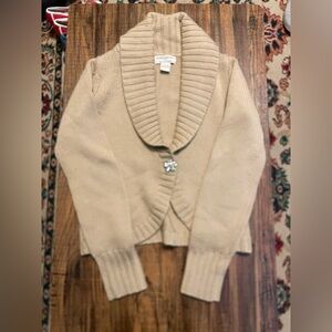 Banana Republic Beige Merino Wool Sweater
